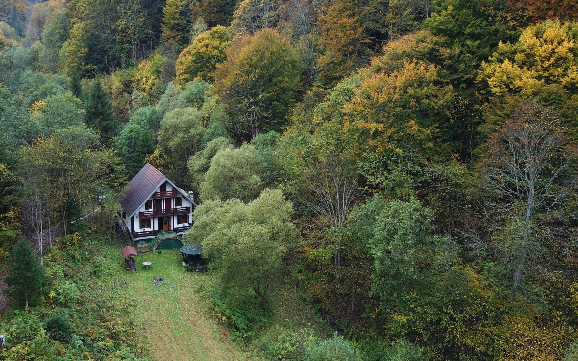Casa De Vacanta Satic Piatra Craiului La Doi Viermi المظهر الخارجي الصورة